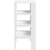  Stalak za cipele bijeli 61x32x70 cm izrađeno drvo | shoptok.hr