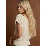 Sinsay Pleteni pulover-bluza s ukrasnim izrezom Slike