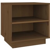 Maison Chic Nočna omarica - Nočna miza medeno rjava 40x34x40 cm trdna borovina, (21688393) Cene