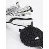 Shelvt Sporty sneakers in black and white with mesh | Shoptok.si