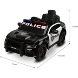 Toyz Otroški avto na baterijo Dodge Charger Police 12V črna isk | Shoptok.si