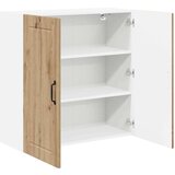 vidaXL Stenska kuhinjska omarica s polico Umetni hrast 80 x 31 x 80 cm | Shoptok.si