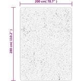  HUARTE kratka vlakna mek i periv boja pijeska 200x280 cm | shoptok.hr