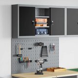  Set ormara za alate 3 kom. Crna Čelik s prahom premazan | shoptok.hr