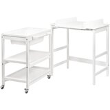 Qu-ax stol za previjanje s kadicom smart white | shoptok.hr