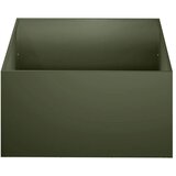  Vrtna saksija Maslinastozelena 40 x 40 x 30 cm Čelična vrata - Maslinastozelena 40 x 40 x 30 cm 1 | shoptok.hr