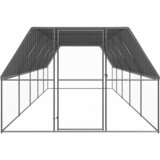 Vanjski kavez za kokoši 3 x 10 x 2 m od pocinčanog čelika | shoptok.hr