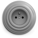  Reblig - Retro kućna utičnica sa ramom, 230 V, siva | Eponuda.com
