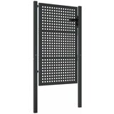  Vrtna vrata antracit 100x125 cm čelik | shoptok.hr