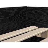  Okvir za krevet s ladicama Crni hrast 100 x 200 cm | shoptok.hr