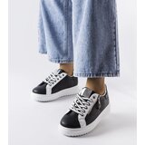 Gemre Women's black lace-up sneakers Romola | Shoptok.si
