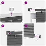  Venecijanska roleta Podesiva Srebrno Siva 213 x 130 cm PVC | shoptok.hr