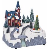 Dekoracija Božićnog Sela Šareni 20,5 x 17 x 21 cm Plastika | shoptok.hr