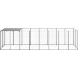  Pasji boks srebrn 4,84 m² jeklo | Shoptok.si