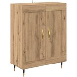  Highboard Umjetnički hrast 69,5 x 34 x 180 cm Konstruirano drvo Slike