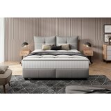 Esposa BOXSPRING POSTELJA 180 cm x 200 cm , usnje siva Slike