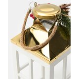 Sinsay Drveni lampion s božićnim aranžmanom | shoptok.hr