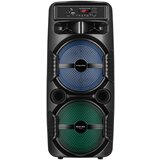 Prenosni aku. FM USB karaoke zvočnik Bluetooth LED RGB Music Box Maxi | Shoptok.si