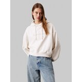 Calvin Klein Jeans Sweater majica 'CHENILLE' svijetlobež | shoptok.hr