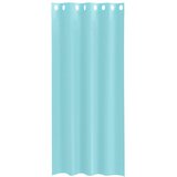 Voile zavjese s ušicama 2 kom tirkizne Tirkizna 140 x 225 cm | shoptok.hr