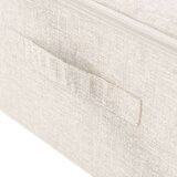 vidaXL Kutija za pohranu od tkanine 70 x 40 x 18 cm krem | shoptok.hr