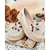 Resti Women's beaded openwork moccasins Nasfali | ePonuda.com