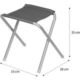  Nc1633 set stolova i stolica tamno sivi nils camp | shoptok.hr