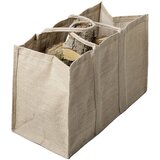 BIOLES HORIZONT Torba za nošenje drva (Bež boje, Juta) | shoptok.hr