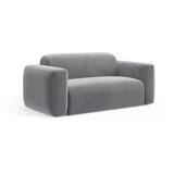 Cosmopolitan Design Siva baršunasti sofa 180 cm Strino – | shoptok.hr