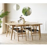 House Nordic Raztegljiva jedilna miza z dodatno ploščo v hrastovem dekorju 90x180 cm Darwin – | Shoptok.si