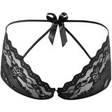 Cottelli pikantne čipkaste francuske gaćice (crne) - L | shoptok.hr