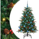 vidaXL Umjetno božićno drvce Zelena 150 cm PVC i Metal i Plastika | shoptok.hr