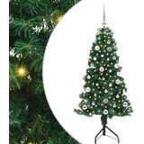  Korner Umjetno Božićno Drvo Zelena 150 cm PVC i metal Slike