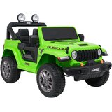  Licencirani auto na akumulator Jeep Wrangler Rubicon LIFT - zeleni | shoptok.hr