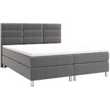 CARRYHOME postelja z vzmetnico 180 cm x 200 cm , tekstil antracit Cene