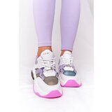 Kesi Sport Shoes On A Chunky Sole GOE HH2N4038 White-Violet | Shoptok.si
