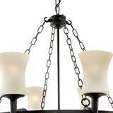Searchlight Cartwheel Lestenec z 8 lučmi, več krakov, črne barve, E27, (22101237) | Shoptok.si