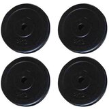 vidaXL Ploče za utege 4 kom 20 kg | shoptok.hr