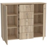 Mömax Komoda Tempra 2, Barva Hrasta | Shoptok.si
