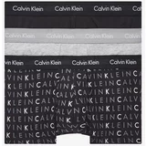 Calvin Klein Underwear Oprijete boksarice 3 Piece Črna