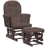 The Living Store Stol za dojenje s stolčkom rjavo blago - Stol Za Dojenje, (21420596) | Shoptok.si