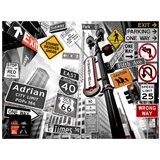  Tapeta - NYC signs on a monochrome background 200x154 | shoptok.hr