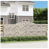  Gabionska košara s lukom 400x30x140/160 cm pocinčano željezo | shoptok.hr