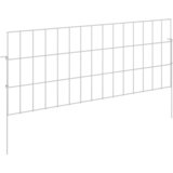 vidaXL Ograja za vrt z žeblji 12 pcs 75 x 30 cm Mesh Pocinkano jeklo, (5000301605) Cene