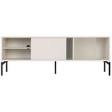 noo.ma Sivo-bež TV komoda 160x60x42 cm Met – | shoptok.hr