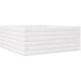  Vrtna sadilica bijela 60x60x23 cm od masivne borovine | Eponuda.com