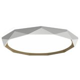 Ferotehna LED stropna svjetiljka Valentina (36 W, Ø x V: 500 cm x 95 mm, Bijela) Cijene