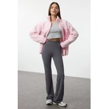 TRENDYOLMILLA Ženske pantalone Twoaw25Ea00038, Tamnosive Cene