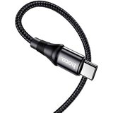 Hoco Polnilni kabel (X50 Exquisito) USB Type-C na USB Type-C PD 100W 5A 1.0m črn | Shoptok.si