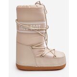 Boto Women's High Snow Boots Beige Venila | Shoptok.si